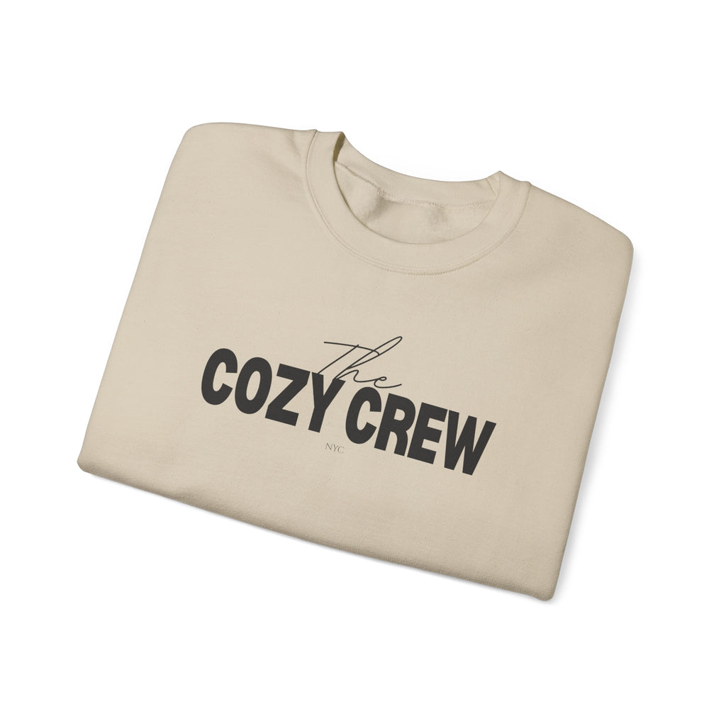 The Cozy Crew Unisex Sweatshirt - Perfect for Relaxing Days