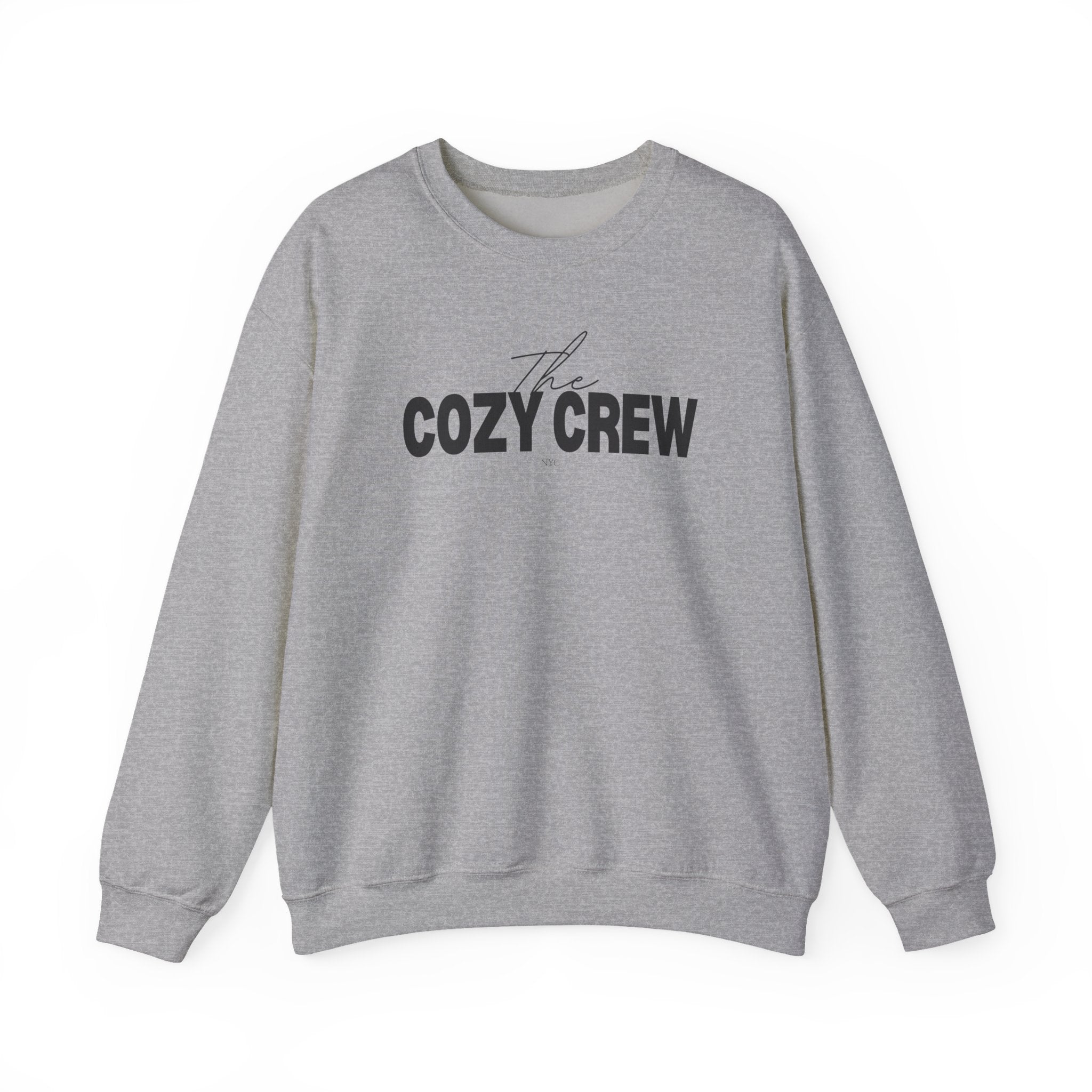 The Cozy Crew Unisex Sweatshirt - Perfect for Relaxing Days