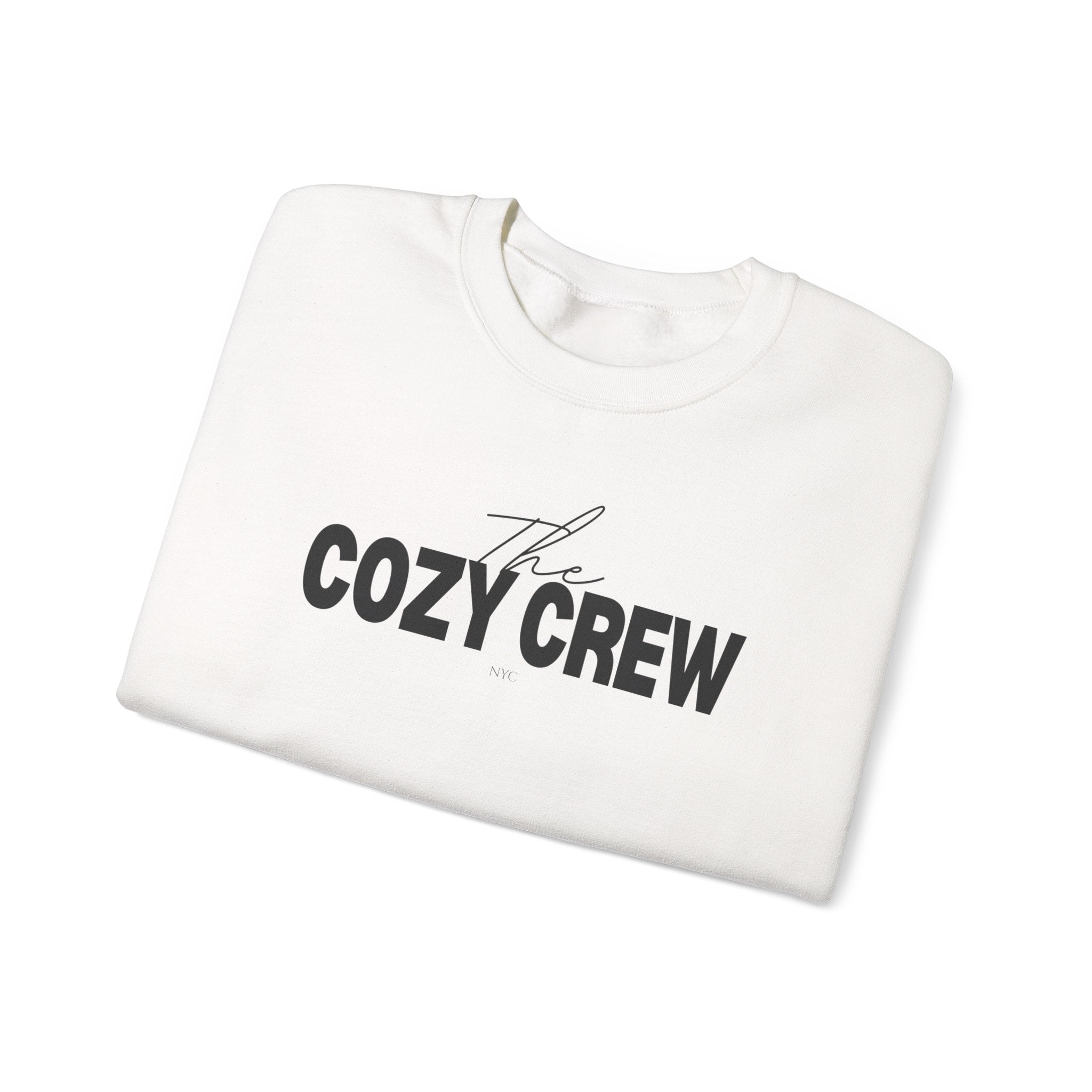 The Cozy Crew Unisex Sweatshirt - Perfect for Relaxing Days