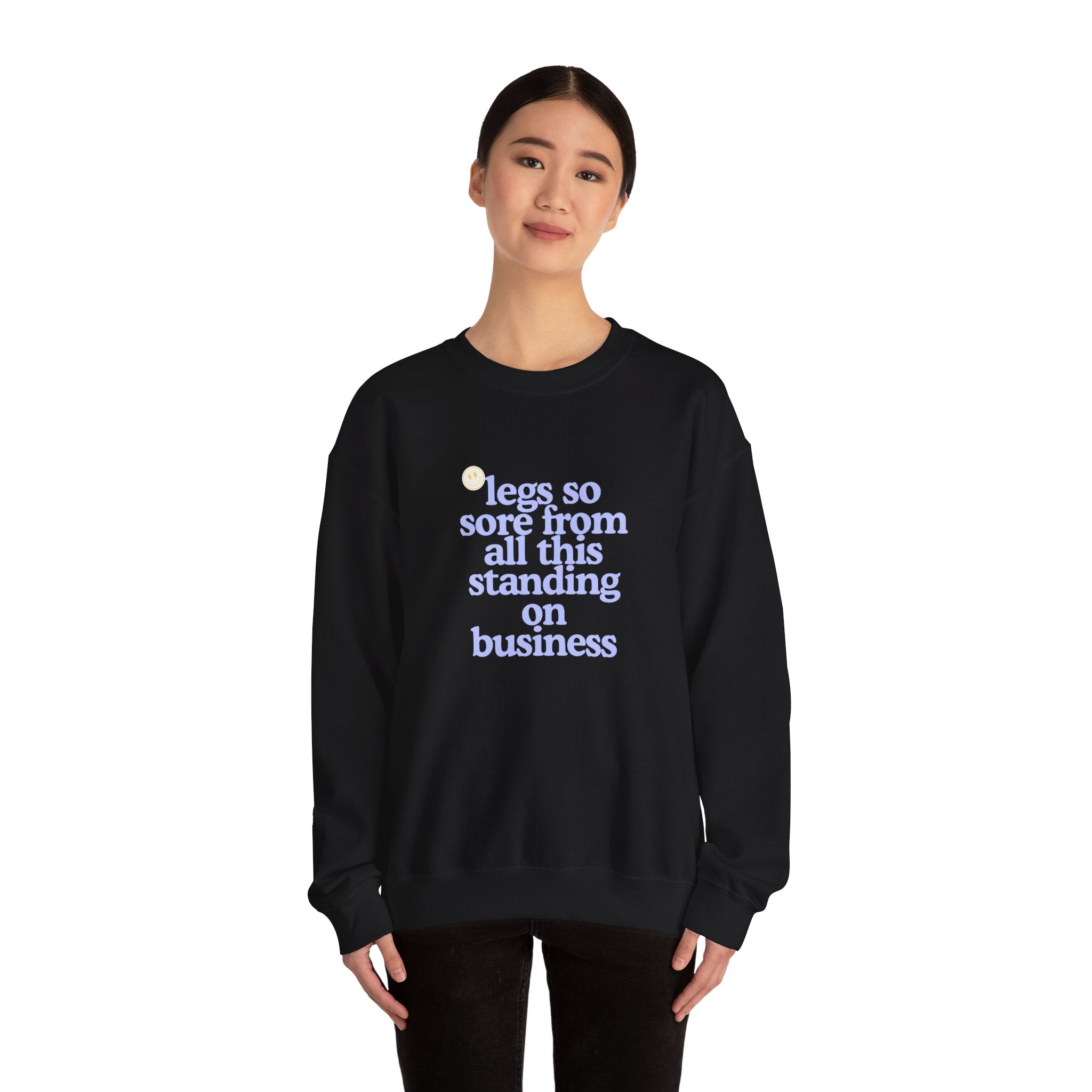 Standing on Business Crewneck