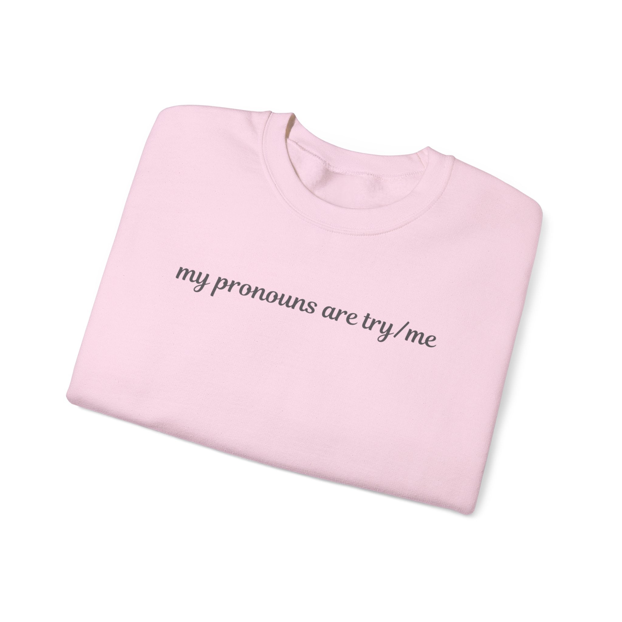 Pronouns Crewneck