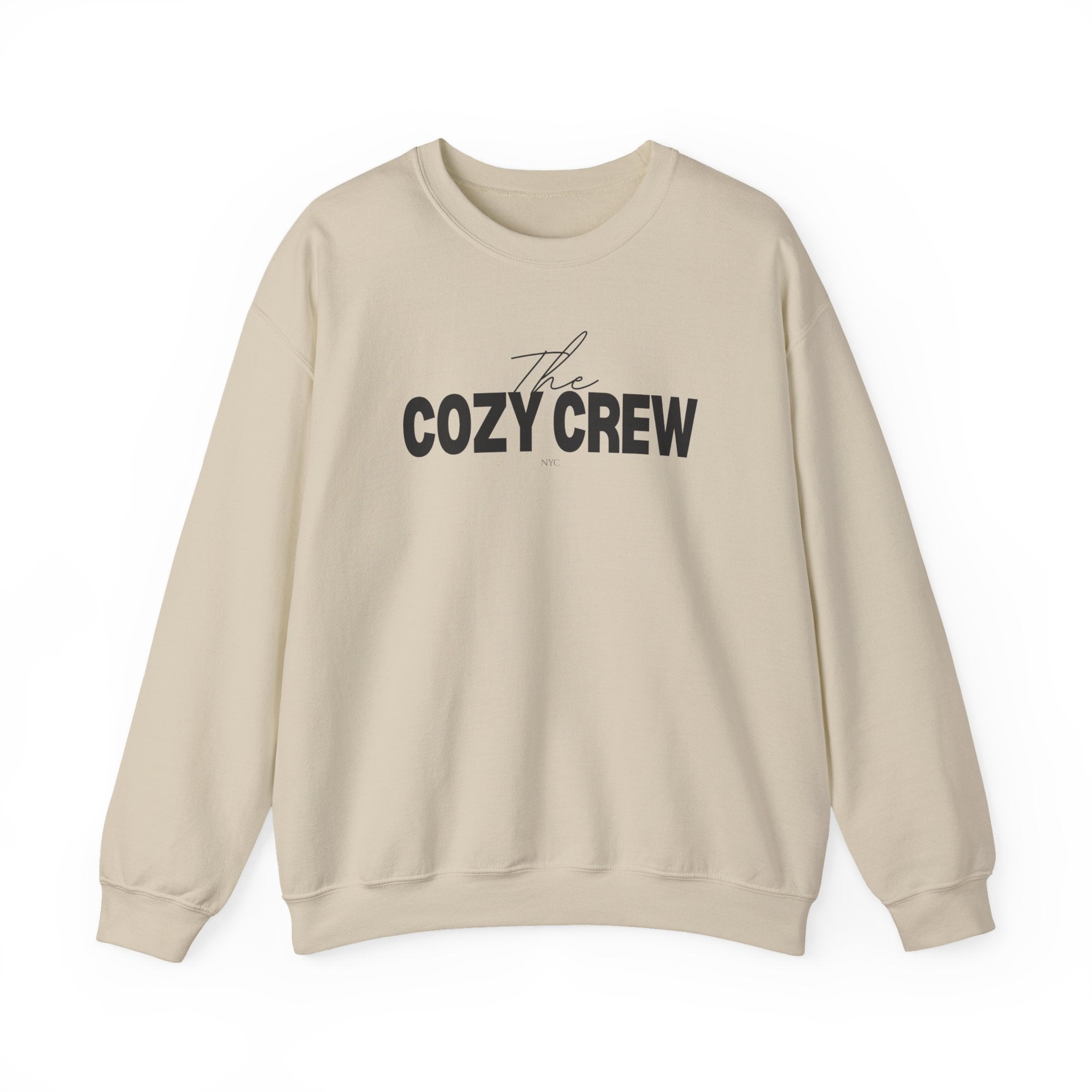 The Cozy Crew Unisex Sweatshirt - Perfect for Relaxing Days