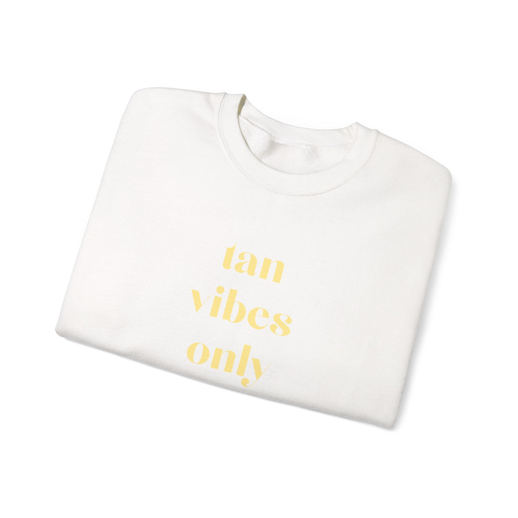 Tan Vibes Only Crewneck