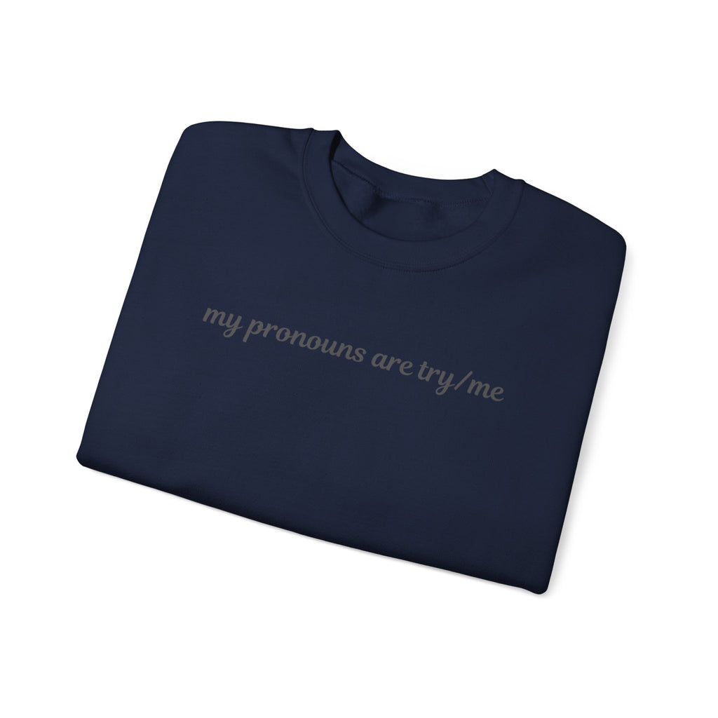 Pronouns Crewneck